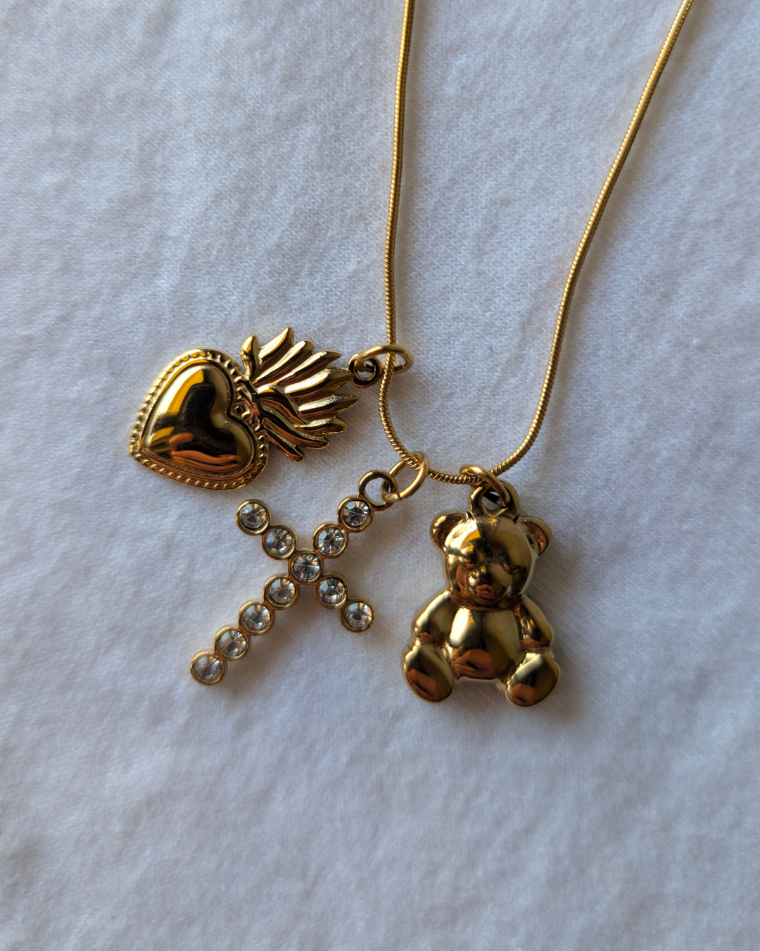 COLLANA TEDDY and CHARMS