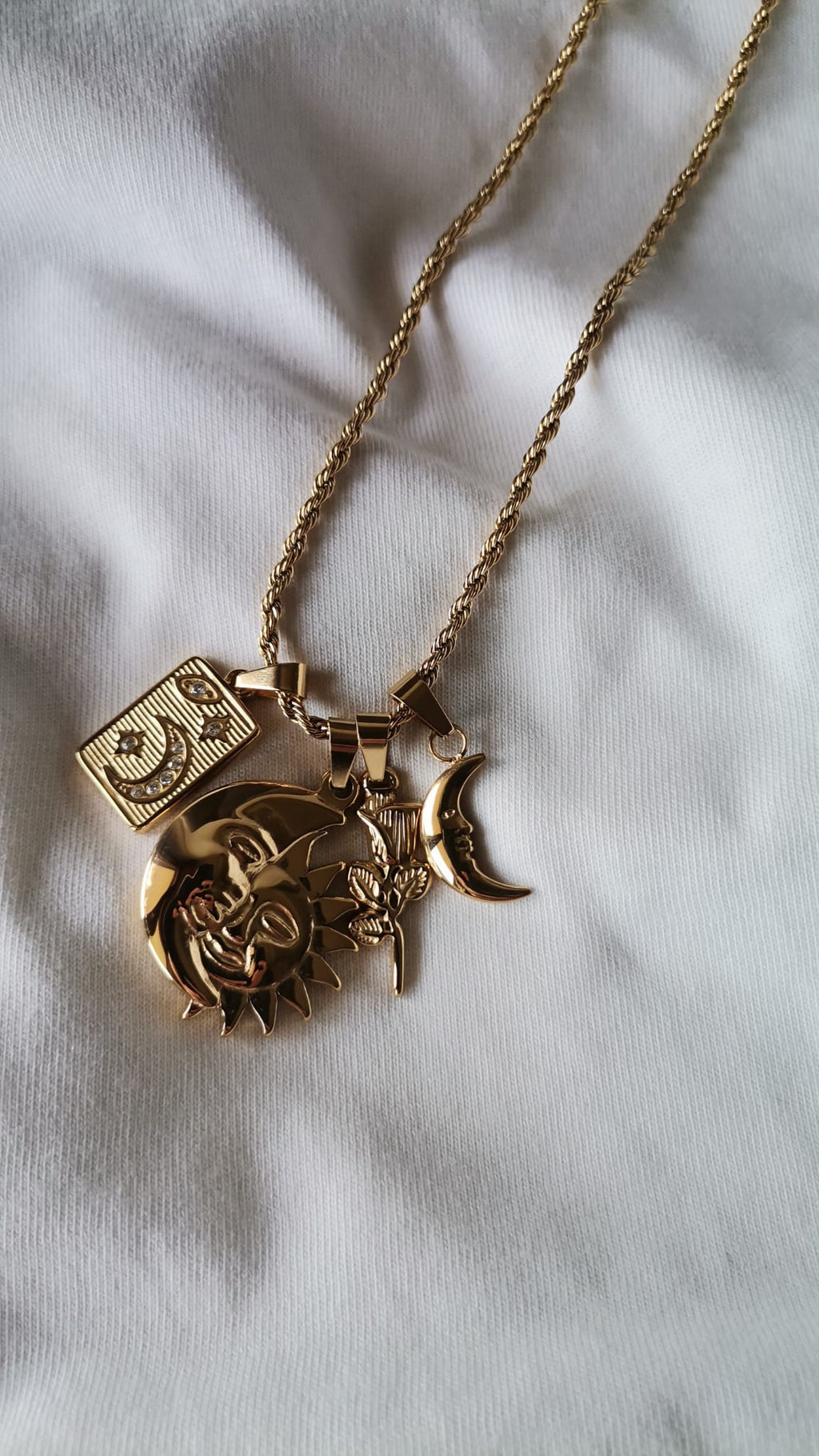 COLLANA SOLE LUNA