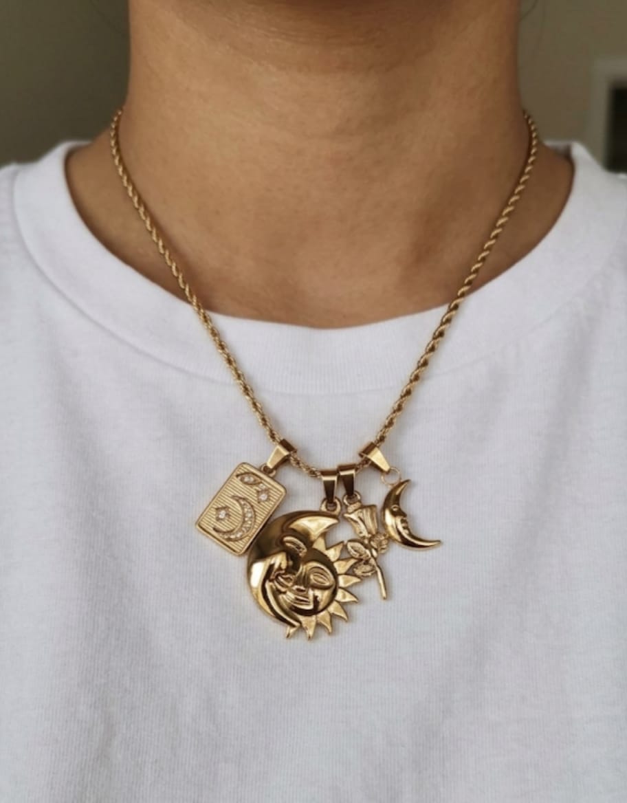 COLLANA SOLE LUNA